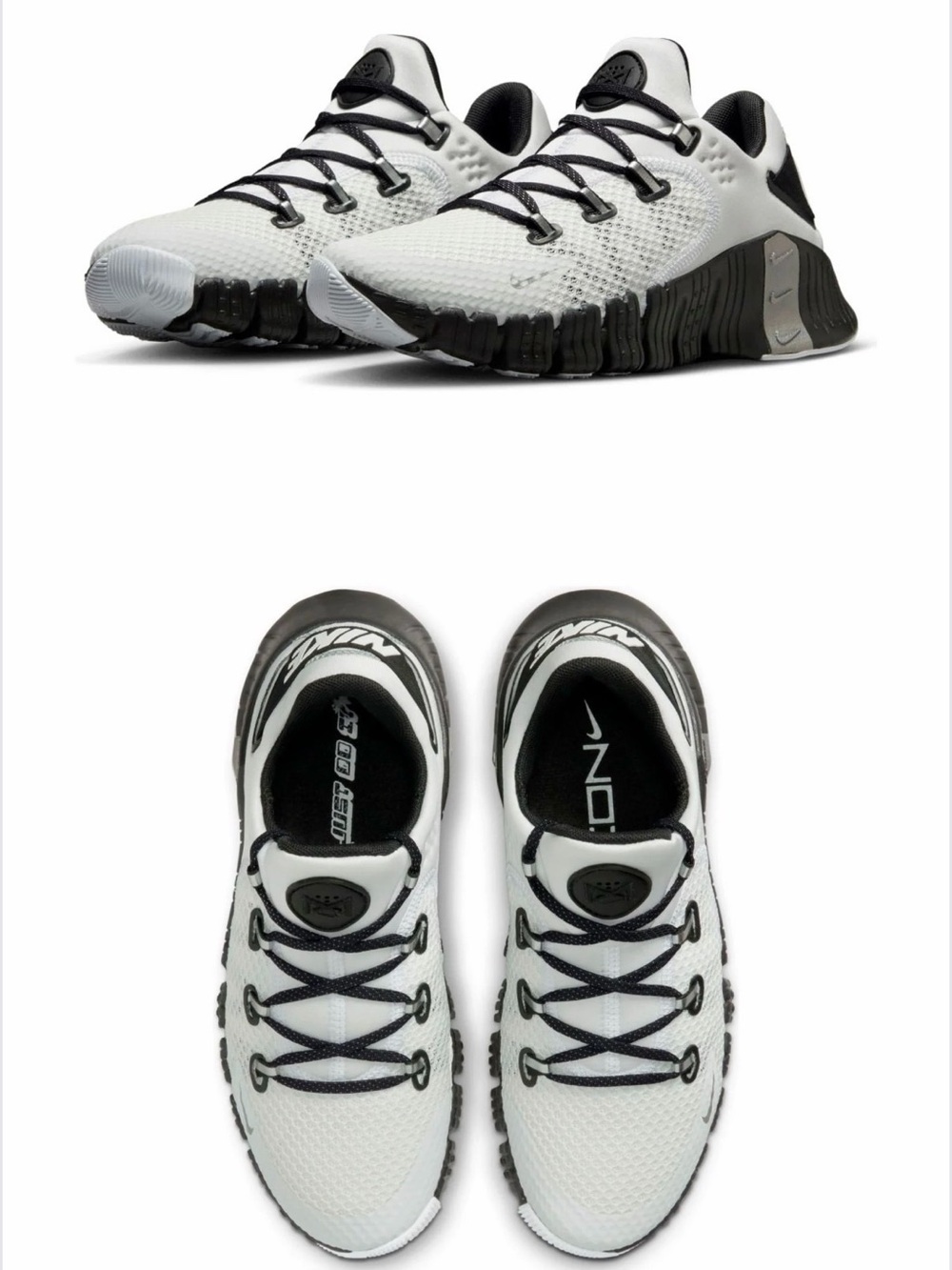Nike Free Metcon 4 Premium 'White Black Silver